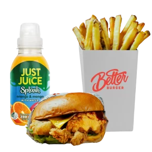 Kids Chicken Burger Combo
